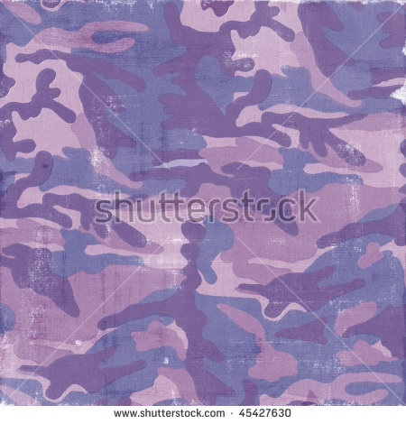 Lavender camo Fabric