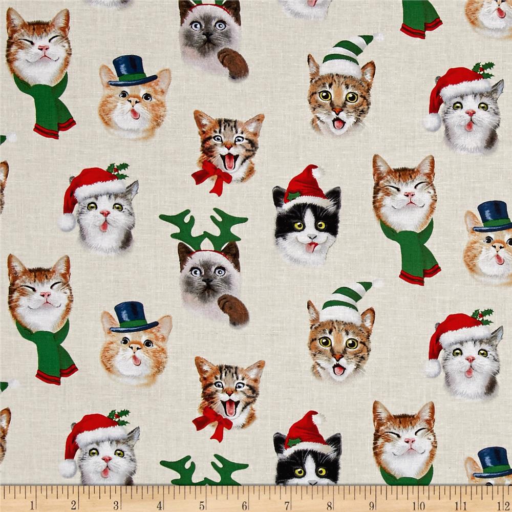 Cat Quilt Fabric