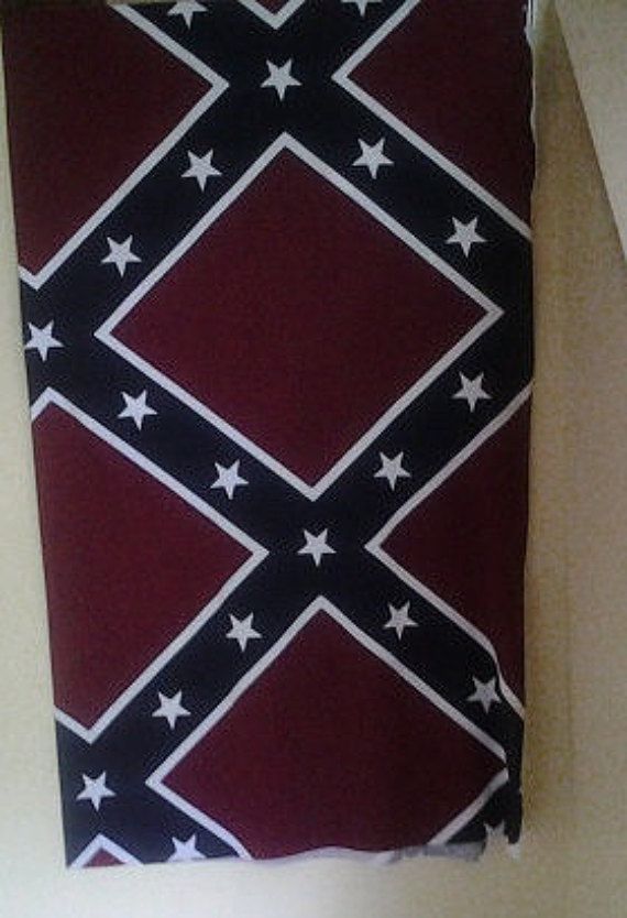 Confederate flag. 